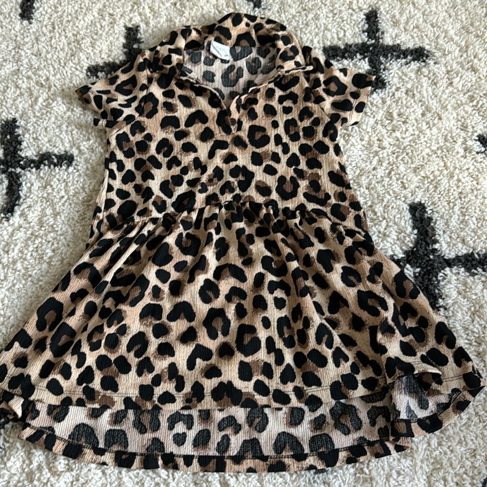 Zara animal print dress